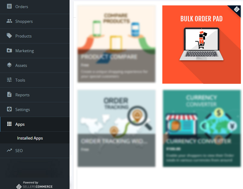 App Installation Screen Shots For Bulk Order Pad