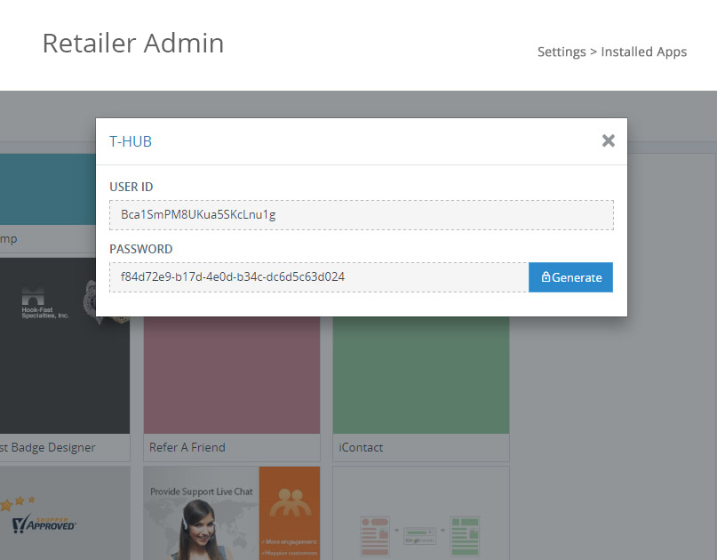 App Installation Screen Shots For T-Hub