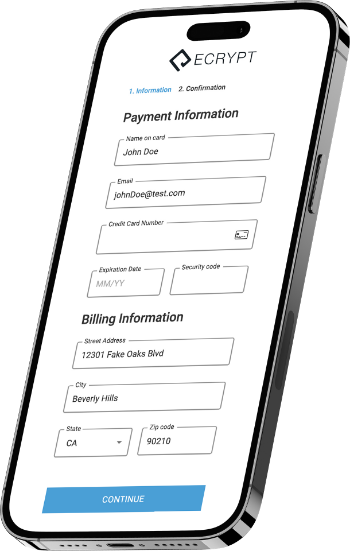 App Installation Screen Shots For Ecrypt